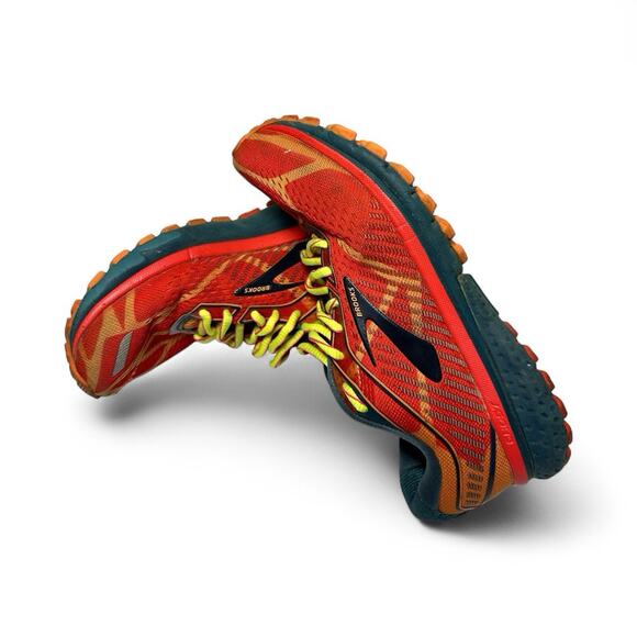Brooks Ghost12 Orange Turkey Trot Thanksgiving Running Shoes Women's 7B Shoes - Picture 6 of 14